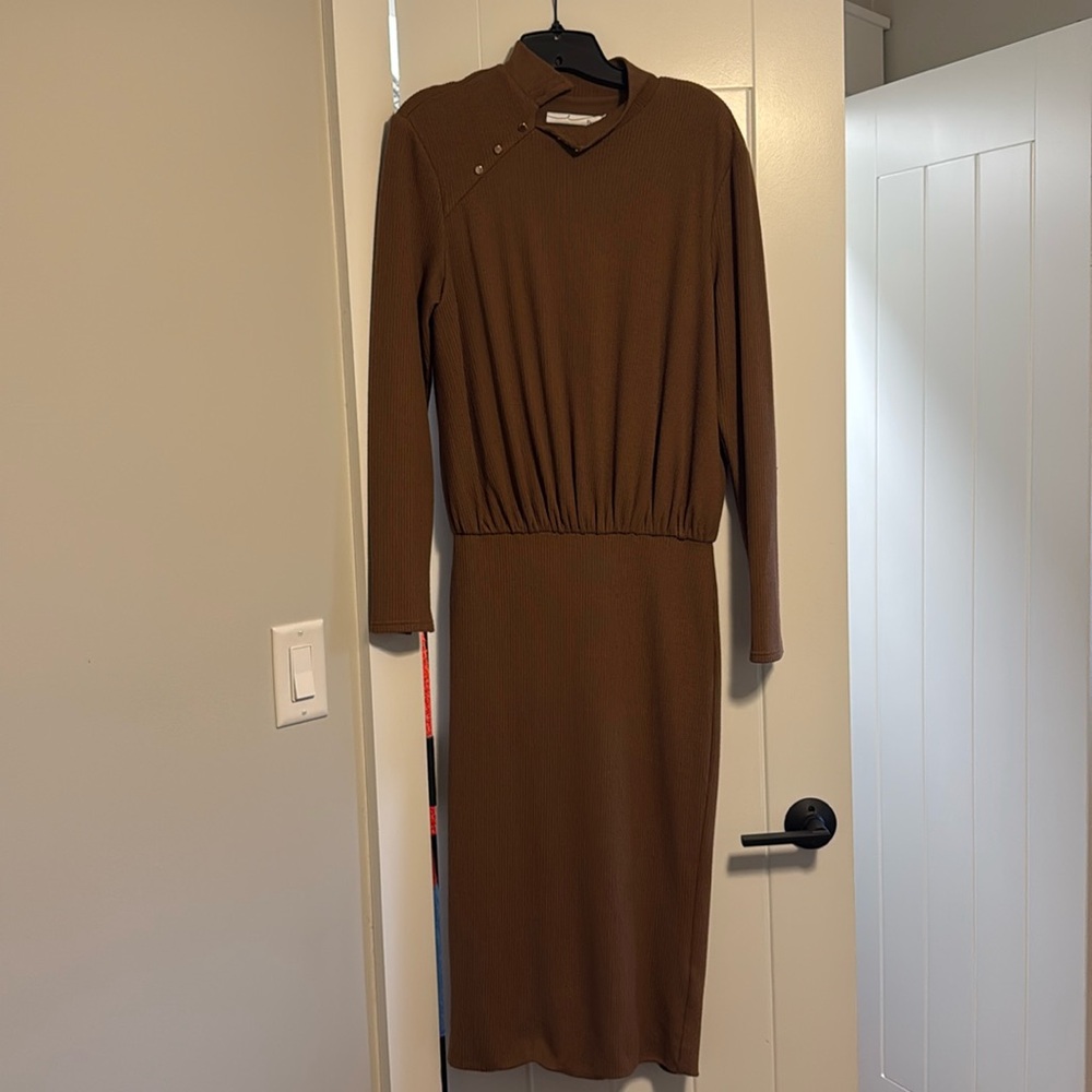 ByEgreis Tan/Brown dress